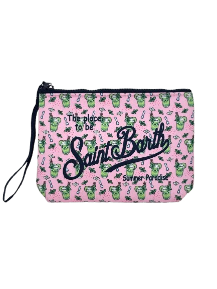 POCHETTE IN NEOPRENE ROSA