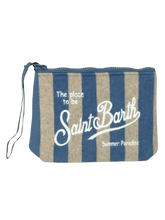 Carica l&#39;immagine nel visualizzatore di Gallery, POCHETTE IN SPUGNA A RIGHE
