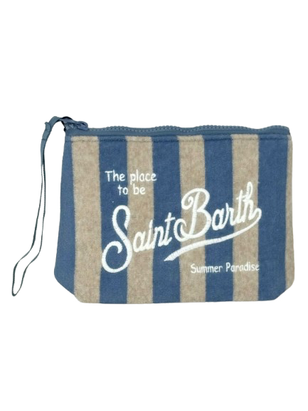 POCHETTE IN SPUGNA A RIGHE