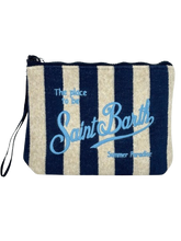 Carica l&#39;immagine nel visualizzatore di Gallery, POCHETTE IN SPUGNA A RIGHE
