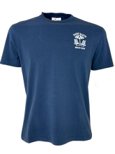 Carica l&#39;immagine nel visualizzatore di Gallery, T-SHIRT UOMO BLU BEACH CLUB
