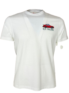 T-SHIRT UOMO BIANCA SEX MACHINE