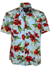 Carica l&#39;immagine nel visualizzatore di Gallery, CAMICIA UOMO MANICHE CORTE FANTASIA FLORALE
