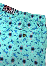 Carica l&#39;immagine nel visualizzatore di Gallery, COSTUME UOMO AZZURRO FANTASIA OROLOGI
