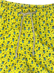 COSTUME UOMO GIALLO FANTASIA MOJITO