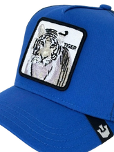 Carica l&#39;immagine nel visualizzatore di Gallery, CAPPELLINO BLU TIGER
