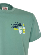 Carica l&#39;immagine nel visualizzatore di Gallery, TSHIRT UOMO VERDE VODKA TONIC
