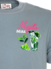 Carica l&#39;immagine nel visualizzatore di Gallery, T-SHIRT UOMO GRIGIA MOJITO DRINK

