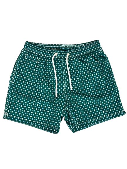 COSTUME UOMO VERDE FANTASIA FLOREALE