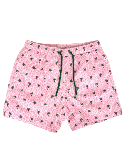 COSTUME UOMO ROSA FANTASIA PALME