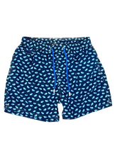 Carica l&#39;immagine nel visualizzatore di Gallery, COSTUME UOMO BLU FANTASIA PESCE

