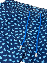 Carica l&#39;immagine nel visualizzatore di Gallery, COSTUME UOMO BLU FANTASIA PESCE

