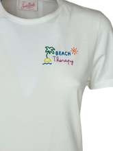 Carica l&#39;immagine nel visualizzatore di Gallery, T-SHIRT DONNA BIANCA BEACH TERAPY
