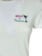 Carica l&#39;immagine nel visualizzatore di Gallery, T-SHIRT DONNA BIANCA MARTINI
