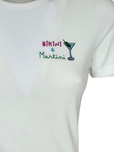 T-SHIRT DONNA BIANCA MARTINI