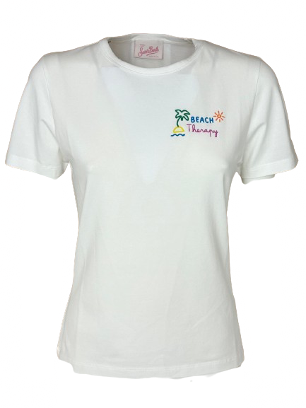 T-SHIRT DONNA BIANCA BEACH TERAPY