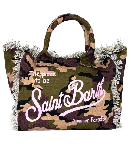 BORSA CANVAS GRANDE FANTASIA MIMETICA