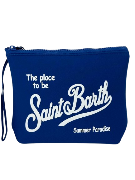 POCHETTE IN NEOPRENE BLU