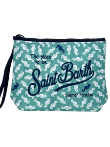 POCHETTE NEOPRENE AZZURRA CAVALLUCCIO MARINO
