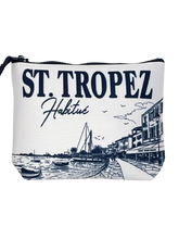 Carica l&#39;immagine nel visualizzatore di Gallery, POCHETTE NEOPRENE BIANCA/BLU ST.TROPEZ
