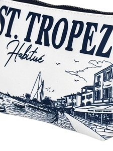POCHETTE NEOPRENE BIANCA/BLU ST.TROPEZ
