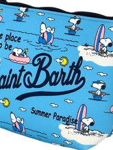 Carica l&#39;immagine nel visualizzatore di Gallery, POCHETTE NEOPRENE AZZURRA SNOOPY SUMMER PARADISE
