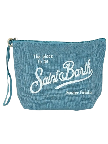 POCHETTE LINO AZZURRA