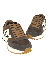 Carica l&#39;immagine nel visualizzatore di Gallery, SNEAKERS MARRONE Z45114 JAKI BICOLOR
