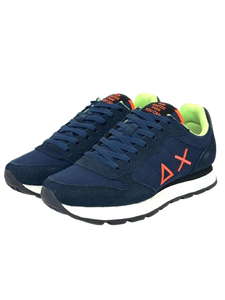 SNEAKERS BLU SCURO Z45102 TOM FLUO