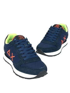 SNEAKERS BLU SCURO Z45102 TOM FLUO