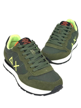 Carica l&#39;immagine nel visualizzatore di Gallery, SNEAKERS VERDE MILITARE Z45102 TOM FLUO
