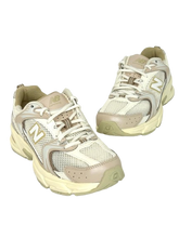 Carica l&#39;immagine nel visualizzatore di Gallery, SNEAKERS DONNA BEIGE/ORO MR530AA
