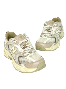 SNEAKERS DONNA BEIGE/ORO MR530AA