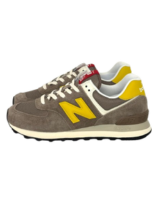 SNEAKERS MARRONI/GIALLE U574BYW