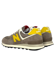 SNEAKERS MARRONI/GIALLE U574BYW