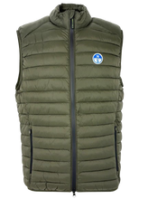 Carica l&#39;immagine nel visualizzatore di Gallery, GILET UOMO VERDE MILITARE

