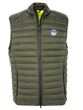 Carica l&#39;immagine nel visualizzatore di Gallery, GILET UOMO VERDE MILITARE
