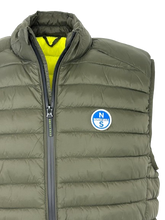 Carica l&#39;immagine nel visualizzatore di Gallery, GILET UOMO VERDE MILITARE
