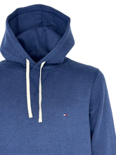Carica l&#39;immagine nel visualizzatore di Gallery, FELPA UOMO BLU CON CAPPUCCIO
