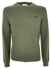 Carica l&#39;immagine nel visualizzatore di Gallery, PULLOVER UOMO VERDE MILITARE

