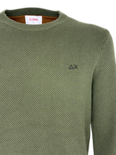 Carica l&#39;immagine nel visualizzatore di Gallery, PULLOVER UOMO VERDE MILITARE
