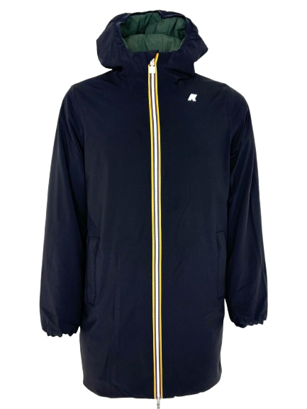 GIUBBINO UOMO BLU LUNGO