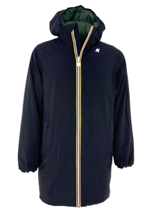 GIUBBINO UOMO BLU LUNGO