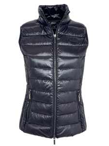 GILET DONNA NERO GIROCOLLO