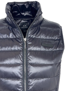 GILET DONNA NERO GIROCOLLO
