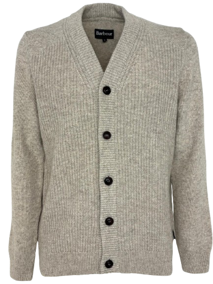 CARDIGAN UOMO BEIGE MISTO LANA