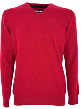 Carica l&#39;immagine nel visualizzatore di Gallery, PULLOVER UOMO ROSSO 100% LANA
