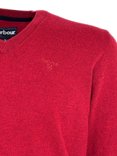 Carica l&#39;immagine nel visualizzatore di Gallery, PULLOVER UOMO ROSSO 100% LANA
