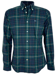 CAMICIA UOMO BLU FANTASIA CHECK