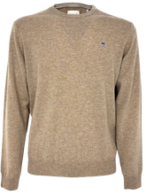 Carica l&#39;immagine nel visualizzatore di Gallery, PULLOVER UOMO BEIGE GIROCOLLO
